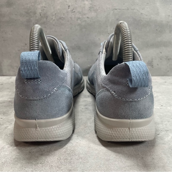 NEW Hotter Gravity II Trainers Shoes Cushioned Leather Blue Womens‎ UK 4.5 US - Picture 3 of 8